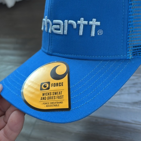 Carhartt Force Sweatband,Canvas & mesh panel, embroidered logo, snap back cap - Picture 3 of 10